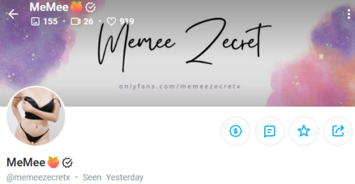 OnlyFans-MeMee-memeezecretx-update-20260126-9.99